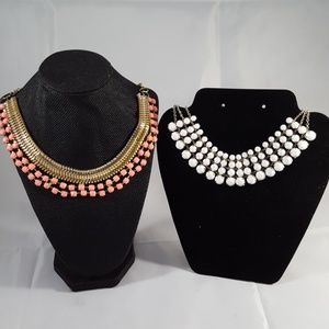 Lot of 2 - Choker Necklaces
